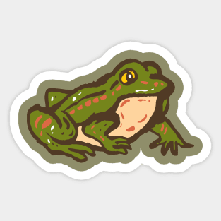 The Frog Sticker